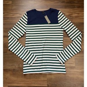 J.crew striped sweater
